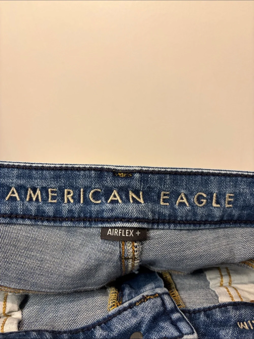 American Eagle Slim Straight Jeans Men Denim Casual Minimalist Size 33x32